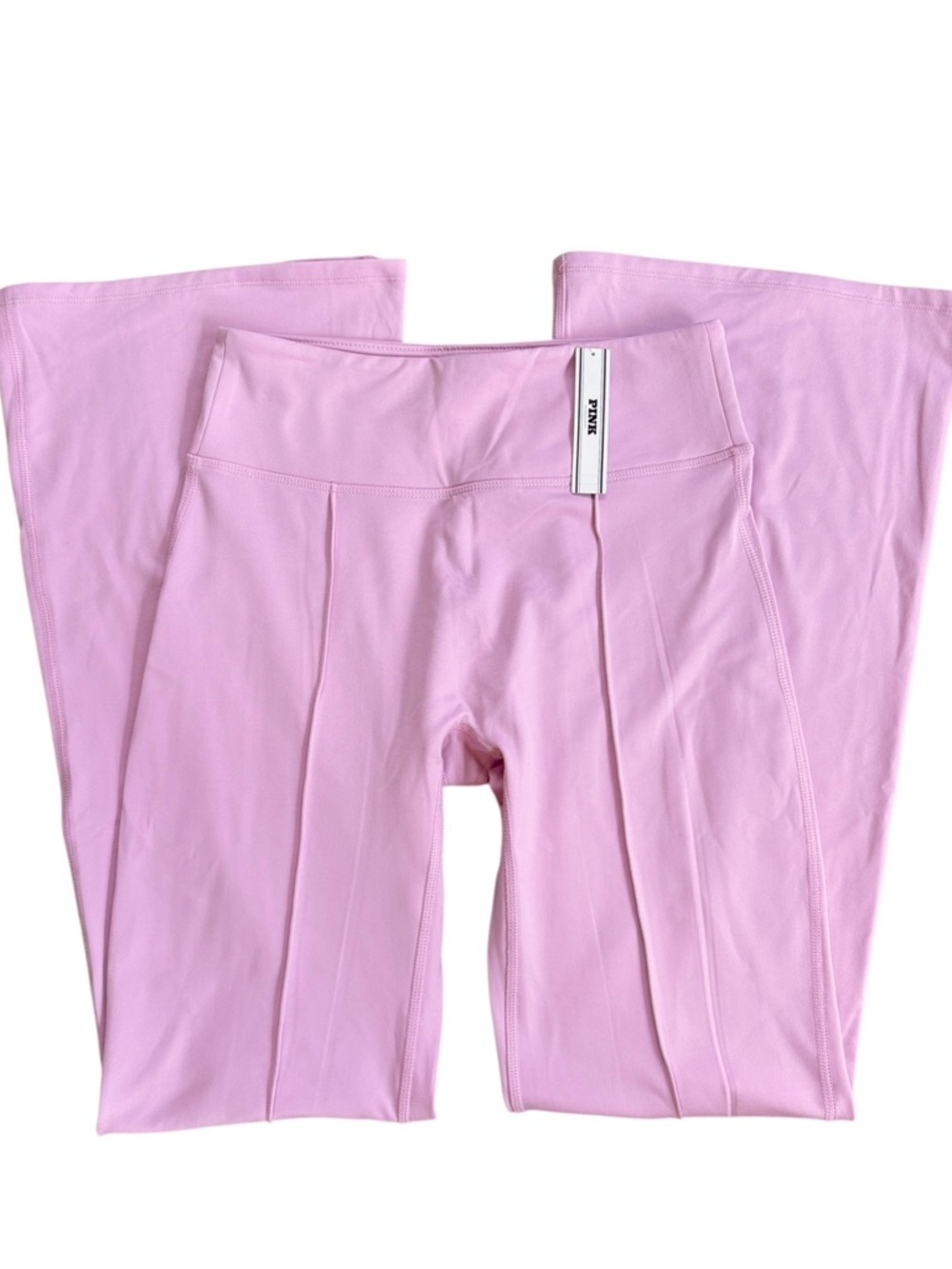 NWT PINK Victoria’s Secret Winter Performance Flare Leggings Pink Size Medium